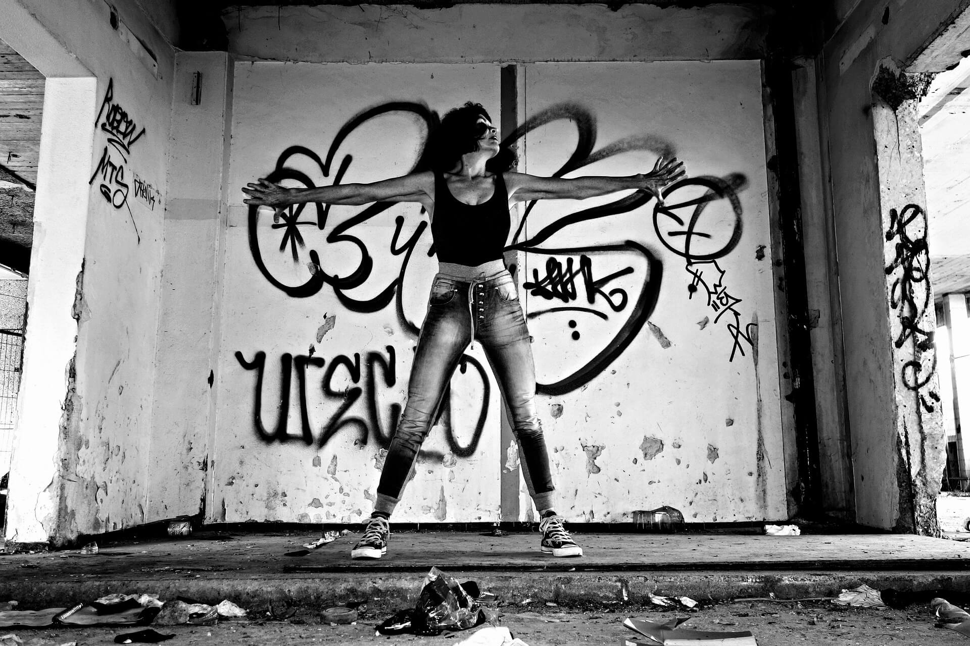being strong woman female fashion