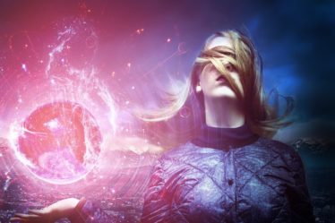being strong woman female oracle girl