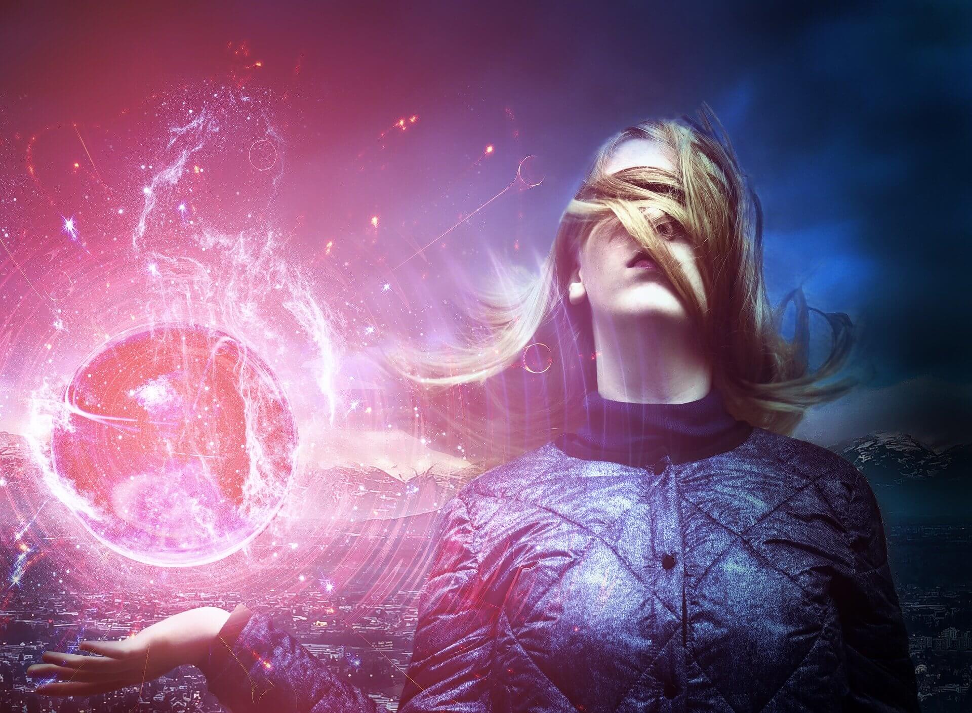 being strong woman female oracle girl