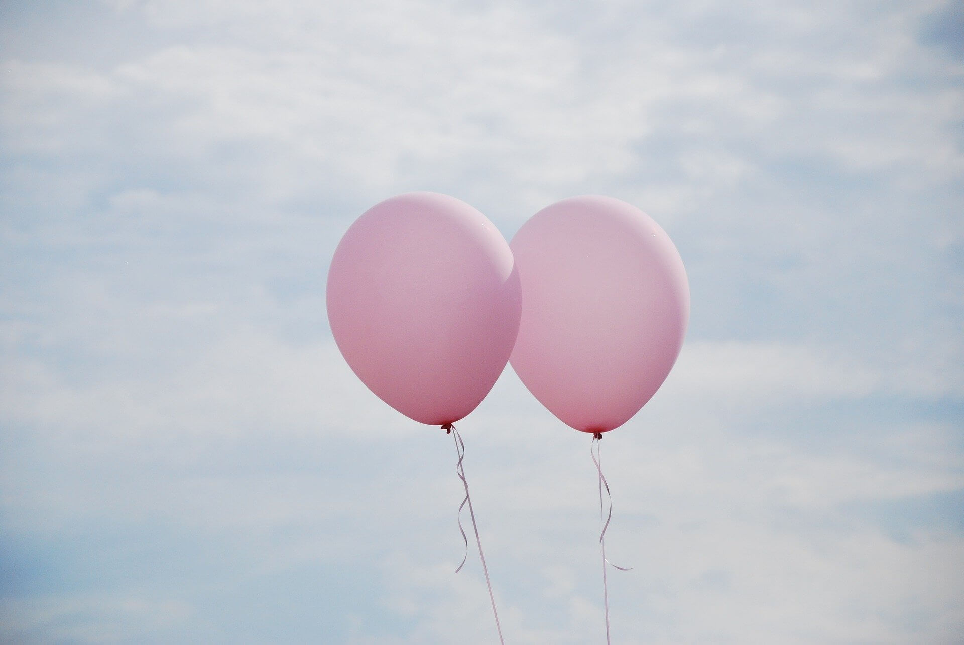 strong women quotes pair two pink balloons sky